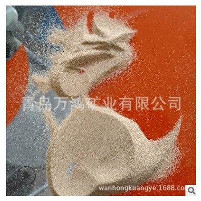 郑州海砂 40-70目铸造用覆膜砂 无尘烘干砂 耐火度高