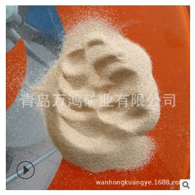 上海海砂 30-50目铸造用圆粒海沙 烘干砂 水洗河沙 石英砂